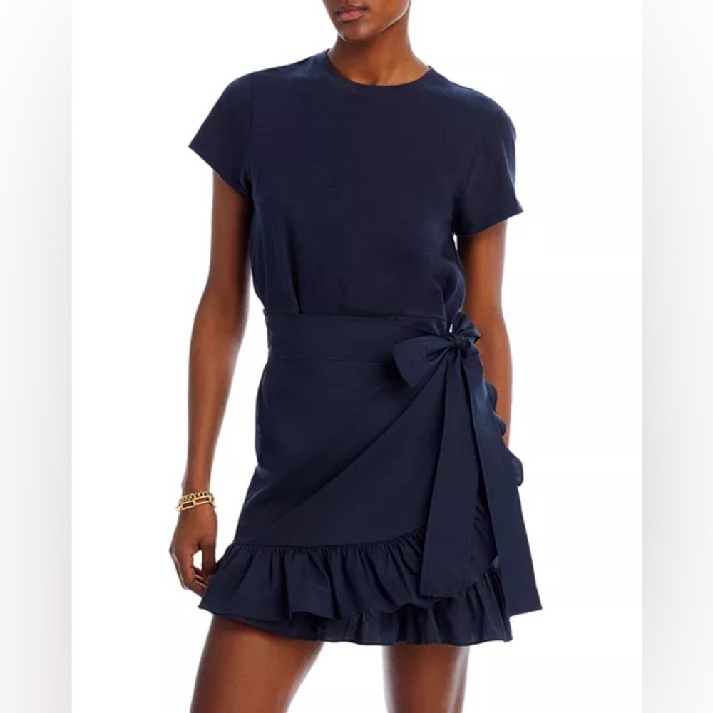 Cinq à Sept
Mikayla Cotton Tie Waist Mini Dress - Picture 2 of 9
